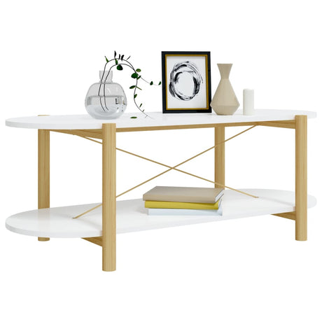 Coffee Table 110X48X40 Cm Engineered Wood