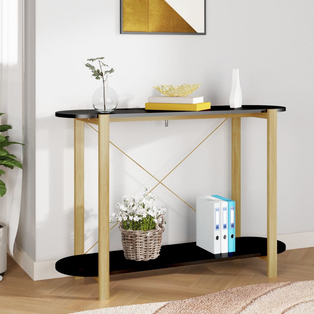 Console Table 110X38X75 Cm Engineered Wood