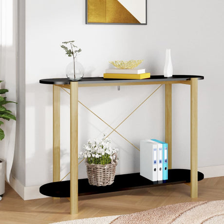 Console Table 110X38X75 Cm Engineered Wood