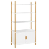 Highboard 80X40X153 Cm Engineered Wood