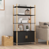 Highboard 80X40X153 Cm Engineered Wood