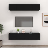 Tv Cabinets 4 Pcs 80X30X30 Cm Engineered Wood