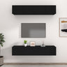 Tv Cabinets 4 Pcs 80X30X30 Cm Engineered Wood