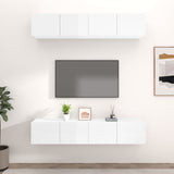 Tv Cabinets 4 Pcs 80X30X30 Cm Engineered Wood