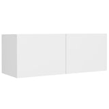 4 Piece Tv Cabinet Set Engineered Wood