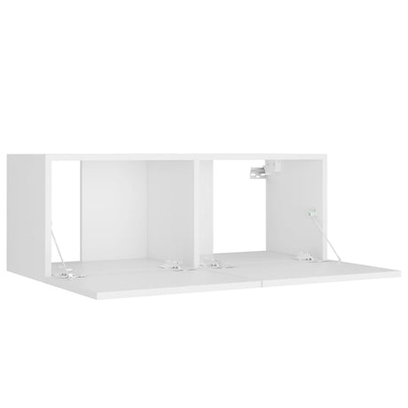 4 Piece Tv Cabinet Set Engineered Wood