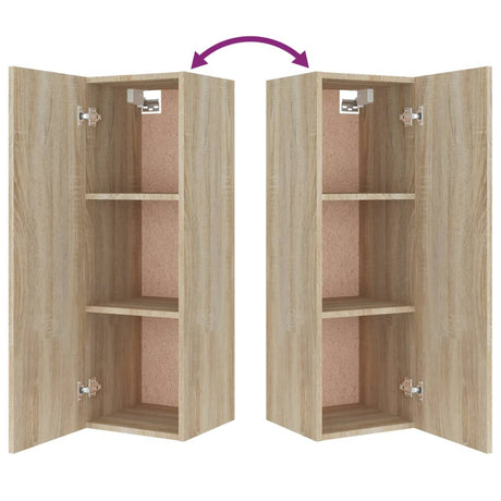4 Piece Tv Cabinet Set Engineered Wood