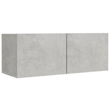 4 Piece Tv Cabinet Set Engineered Wood