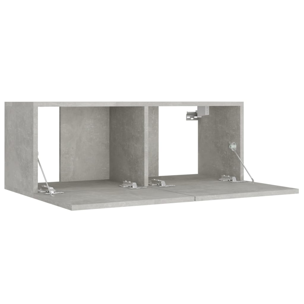 4 Piece Tv Cabinet Set Engineered Wood