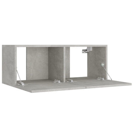 4 Piece Tv Cabinet Set Engineered Wood