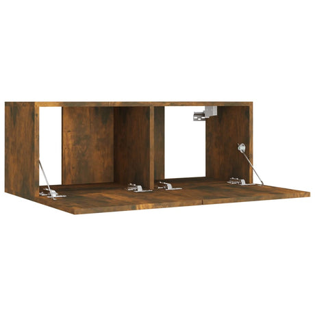 4 Piece Tv Cabinet Set Engineered Wood