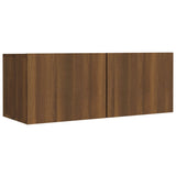 4 Piece Tv Cabinet Set Engineered Wood