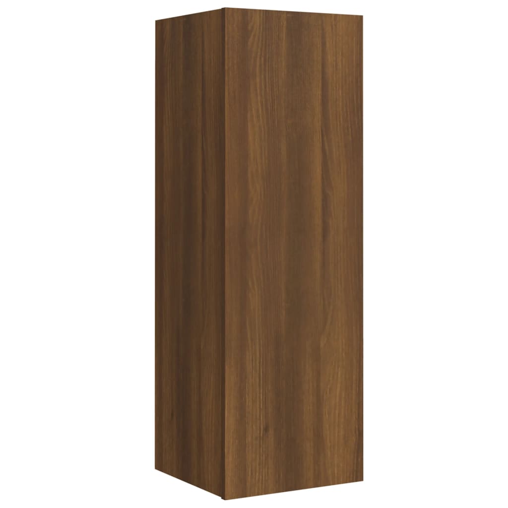 4 Piece Tv Cabinet Set Engineered Wood