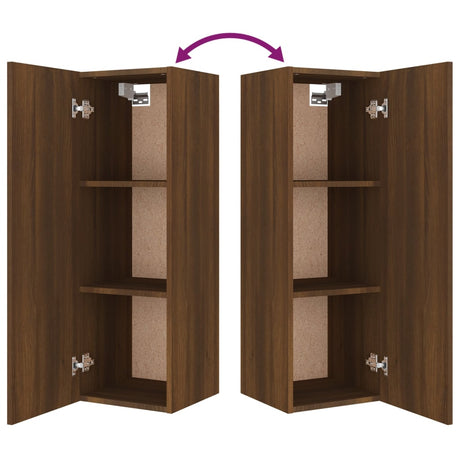 4 Piece Tv Cabinet Set Engineered Wood
