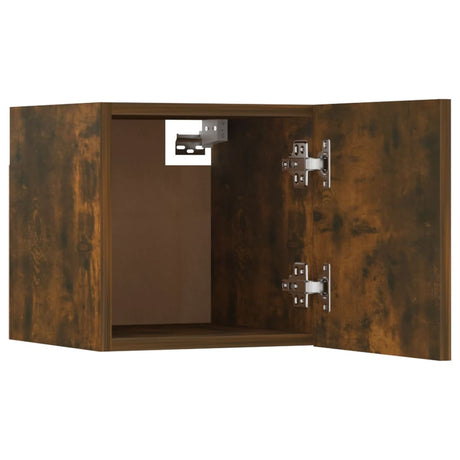 8 Piece Tv Cabinet Set Engineered Wood