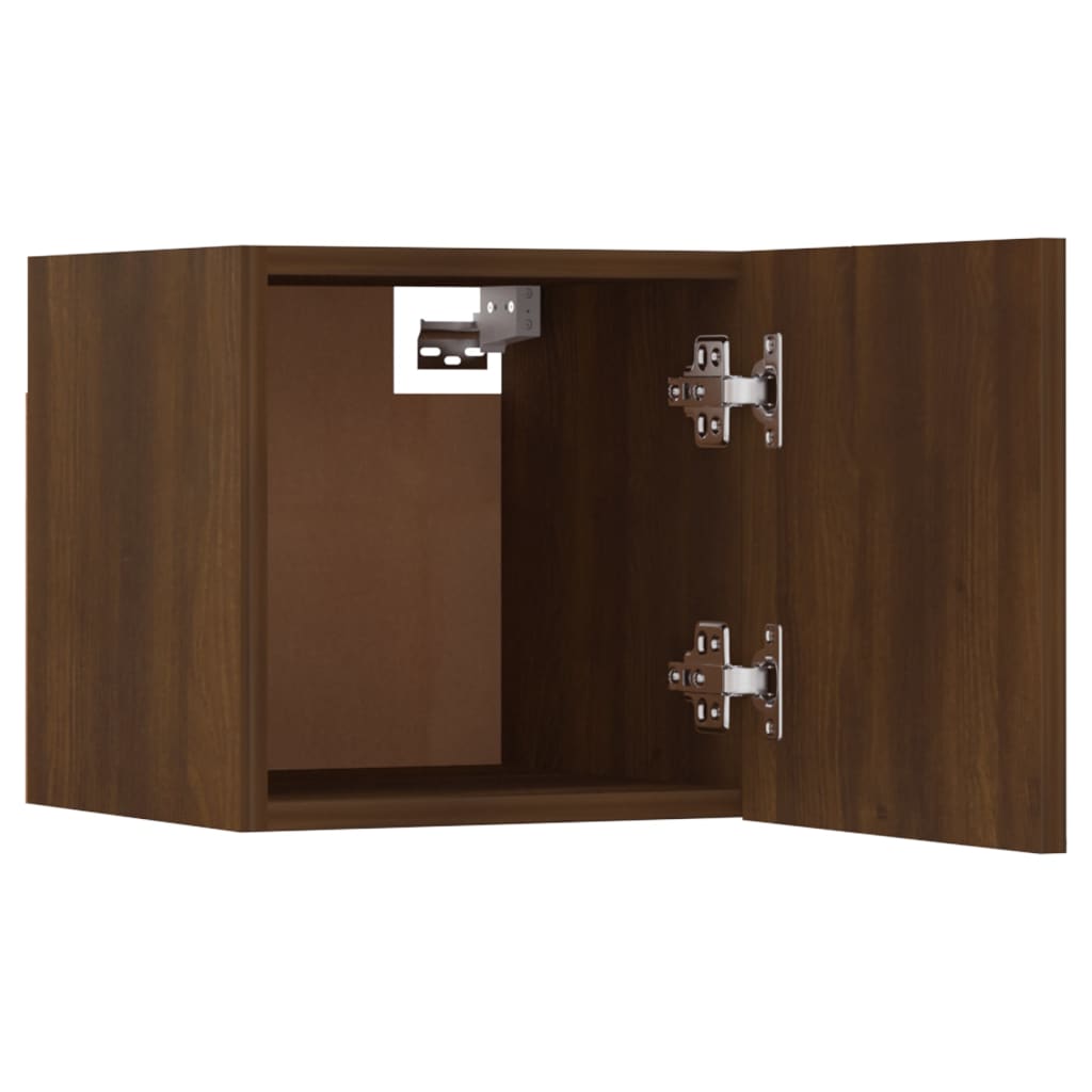 8 Piece Tv Cabinet Set Engineered Wood