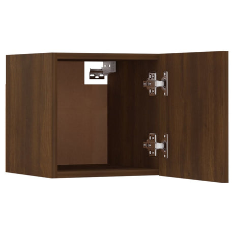 8 Piece Tv Cabinet Set Engineered Wood