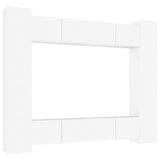 8 Piece Tv Cabinet Set Engineered Wood