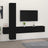 5 Piece Tv Cabinet Set Engineered Wood