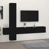5 Piece Tv Cabinet Set Engineered Wood