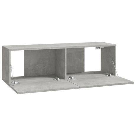 6 Piece Tv Cabinet Set Engineered Wood