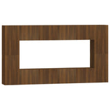 8 Piece Tv Cabinet Set Engineered Wood