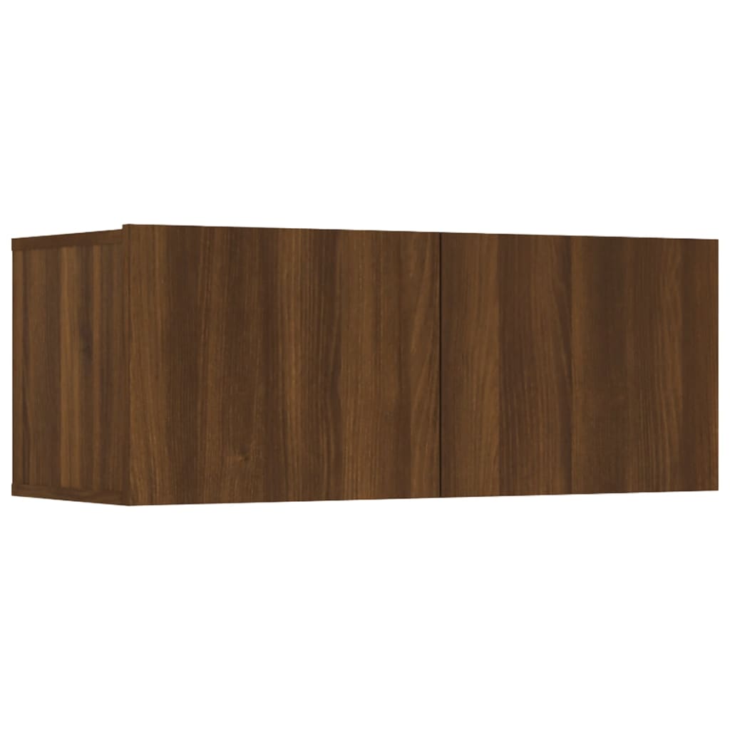8 Piece Tv Cabinet Set Engineered Wood
