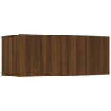 8 Piece Tv Cabinet Set Engineered Wood