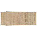 7 Piece Tv Cabinet Set Engineered Wood