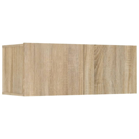 7 Piece Tv Cabinet Set Engineered Wood