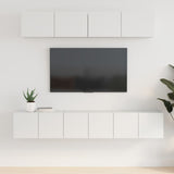 5 Piece Tv Cabinet Set Engineered Wood