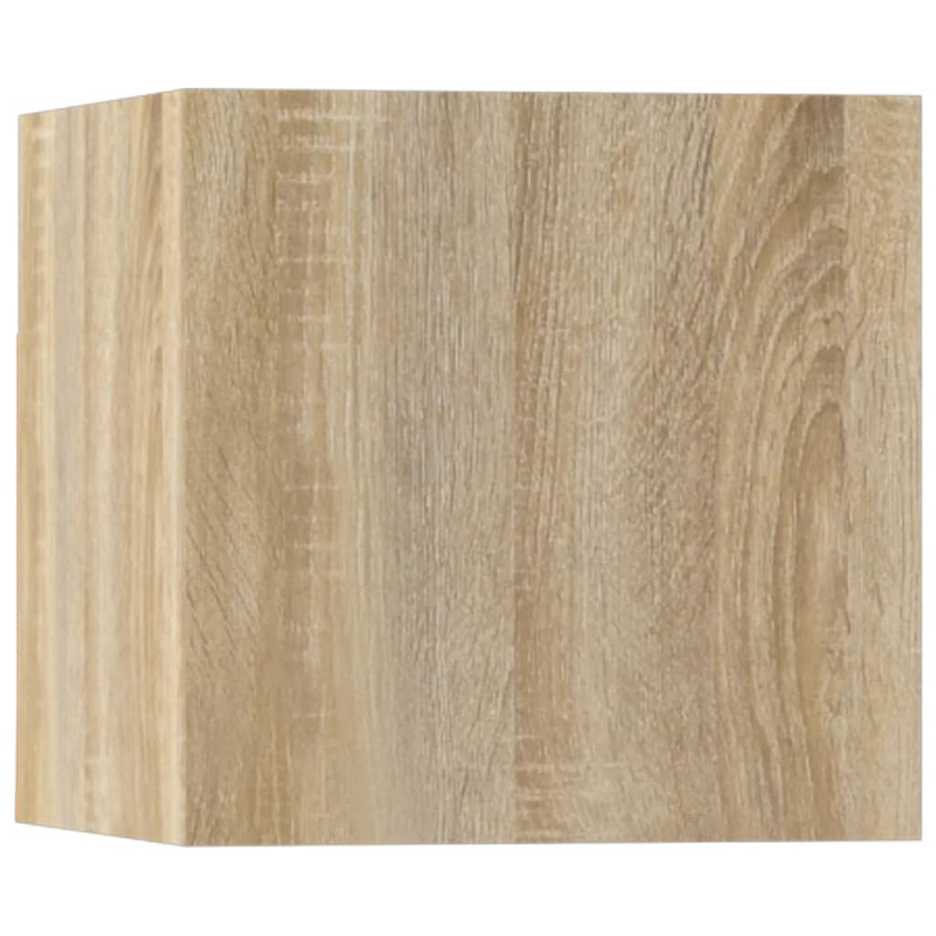 5 Piece Tv Cabinet Set Sonoma Oak Engineered Wood