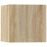 5 Piece Tv Cabinet Set Sonoma Oak Engineered Wood