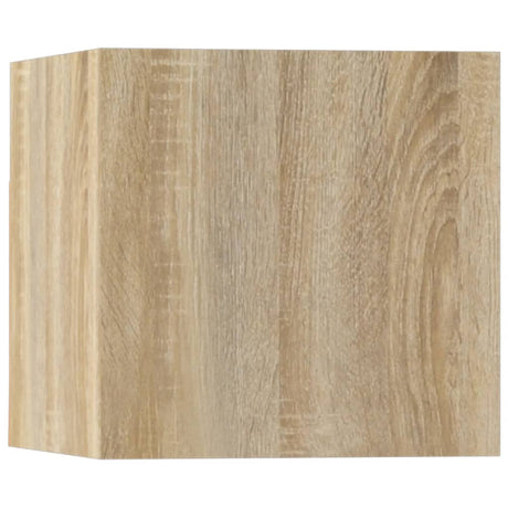 5 Piece Tv Cabinet Set Sonoma Oak Engineered Wood