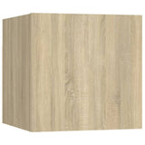 5 Piece Tv Cabinet Set Sonoma Oak Engineered Wood