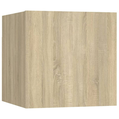 5 Piece Tv Cabinet Set Sonoma Oak Engineered Wood