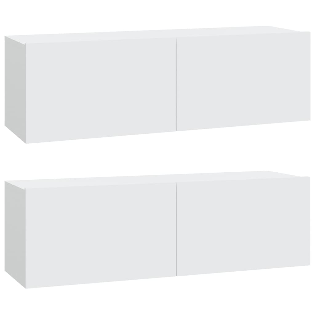6 Piece Tv Cabinet Set Engineered Wood