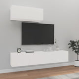 3 Piece Tv Cabinet Set Engineered Wood