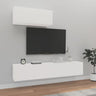 3 Piece Tv Cabinet Set Engineered Wood