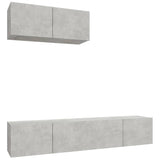 3 Piece Tv Cabinet Set Engineered Wood