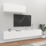3 Piece Tv Cabinet Set Engineered Wood
