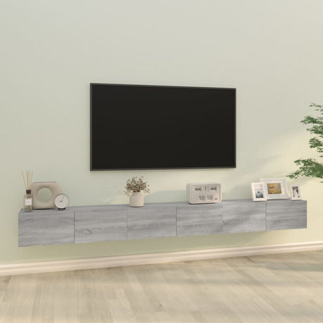 3 Piece Tv Cabinet Set Engineered Wood