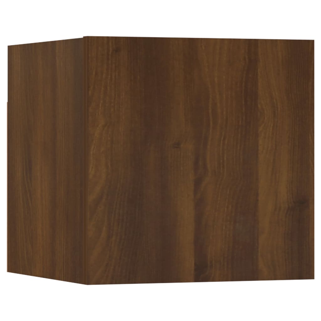 8 Piece Tv Cabinet Set Engineered Wood