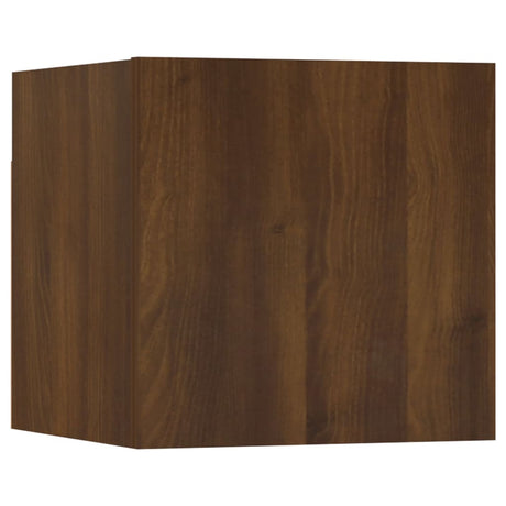 8 Piece Tv Cabinet Set Engineered Wood