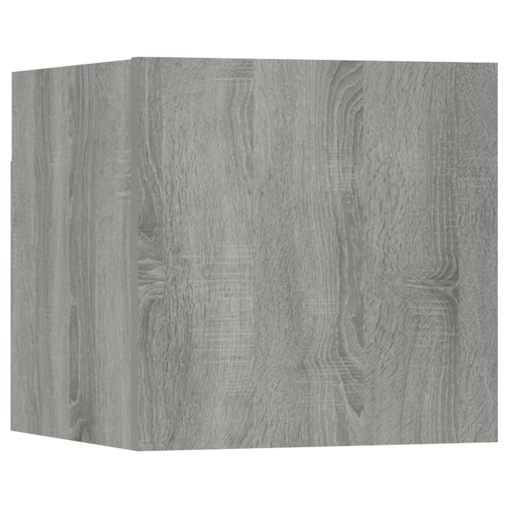 7 Piece Tv Cabinet Set Engineered Wood