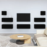 7 Piece Tv Cabinet Set Engineered Wood