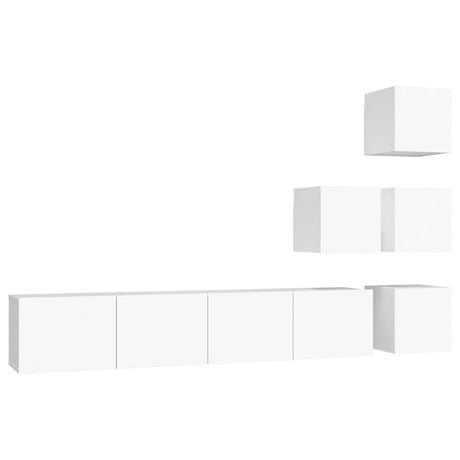 Wall-Mounted Tv Cabinet Engineered Wood
