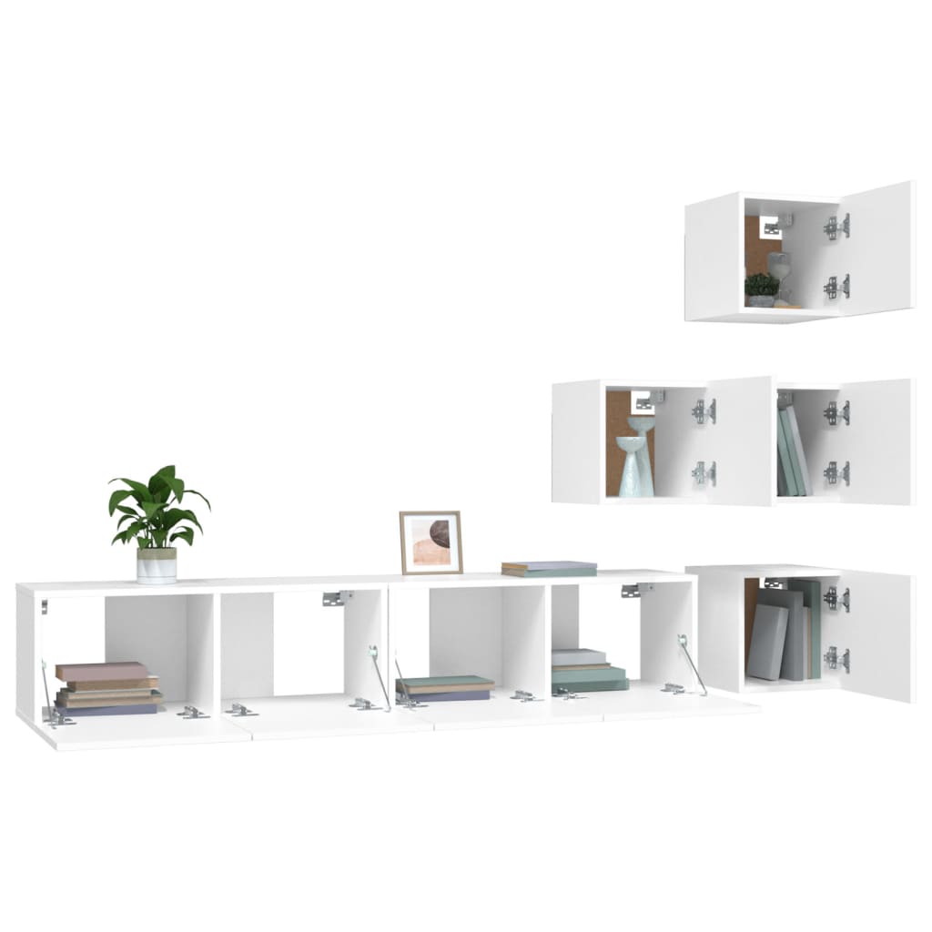 Wall-Mounted Tv Cabinet Engineered Wood