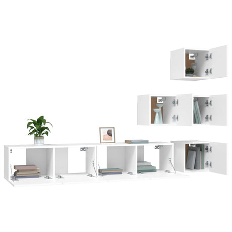 Wall-Mounted Tv Cabinet Engineered Wood