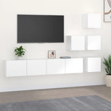 Wall-Mounted Tv Cabinet Engineered Wood
